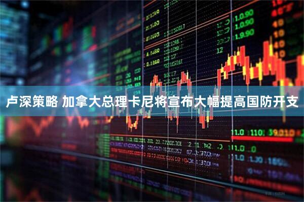 卢深策略 加拿大总理卡尼将宣布大幅提高国防开支
