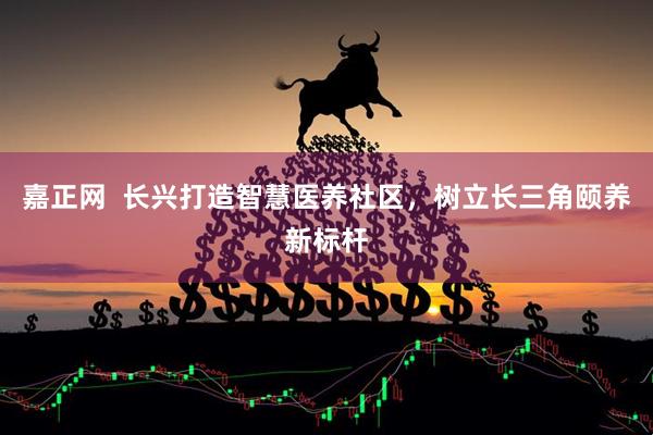 嘉正网  长兴打造智慧医养社区，树立长三角颐养新标杆