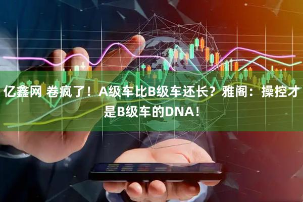 亿鑫网 卷疯了！A级车比B级车还长？雅阁：操控才是B级车的DNA！