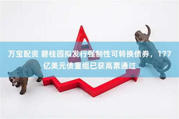 万宝配资 碧桂园拟发行强制性可转换债券，177亿美元债重组已获高票通过