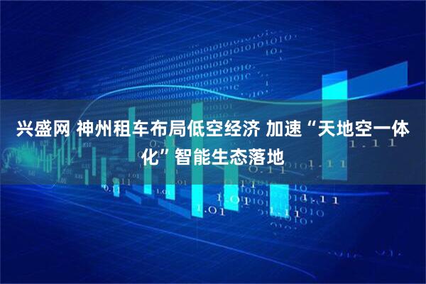 兴盛网 神州租车布局低空经济 加速“天地空一体化”智能生态落地