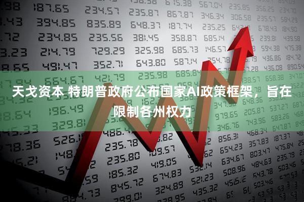 天戈资本 特朗普政府公布国家AI政策框架，旨在限制各州权力